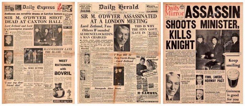 Sardar Udham Singh was hanged for the assassination on July 31, 1940.